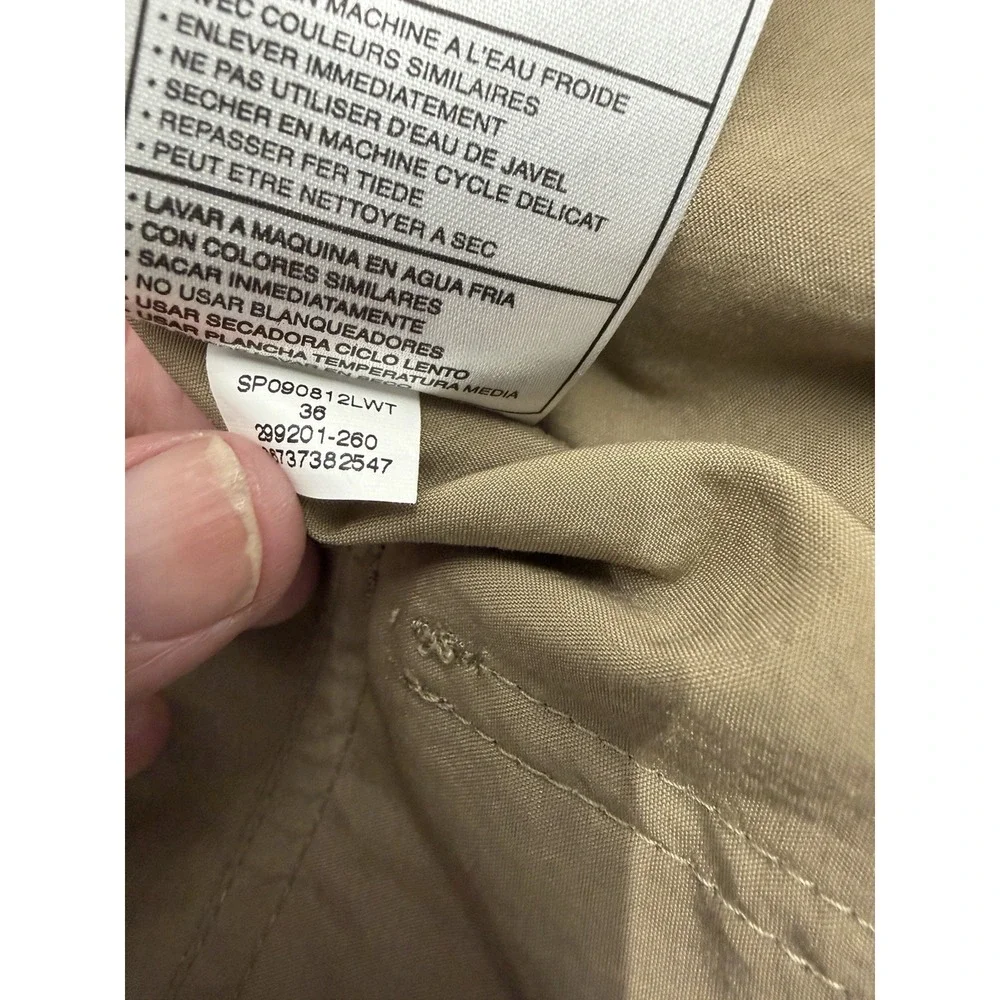 Nike ACG Equipment Shorts Mens 36x11 Brown Tan Hiking Trail Cargo Pocket